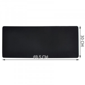 Mouse pad profesional xxl 70x30 cm, pentru gaming, antiaderent, textil, negru - Img 7