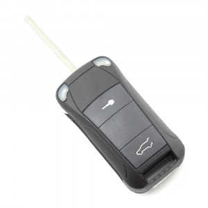 Porsche Cayenne Carcasa cheie tip briceag, 2 butoane - Img 1