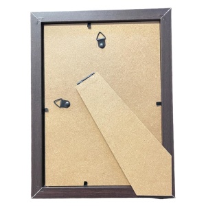 Rama foto ethel, lemn, format 15x21 cm, suport sustinere, cleme fixare, wenge - Img 4
