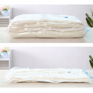 Sac pentru vidat transparent, reutilizabil, 80 x 110 cm, inchidere glisor - Img 3