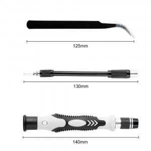 Set 115 scule de precizie, chei torx, capete interschimbabile, cutie stocare - Img 10