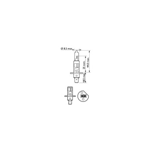 SET 2 BECURI FAR H1 55W 12V X-TREME VISION PRO150 PHILIPS - Img 6