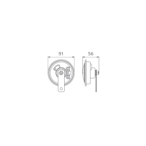 SET CLAXOANE ELECTROMAGNETICE 12V 5A+5A TON INALT SI JOS - Img 4