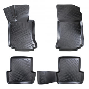 SET COVORASE AUTO CAUCIUC UMBRELLA PENTRU MERCEDES C CLASS W204 2007-2014 - Img 1