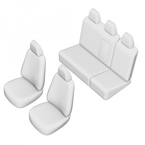 SET HUSE SCAUN SEAT CORDOBA 2003-2009 (BANCHETA FRACTIONATA) - Img 7