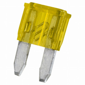 Siguranta mini tip "cutit"11x8,6mm20A - Img 1