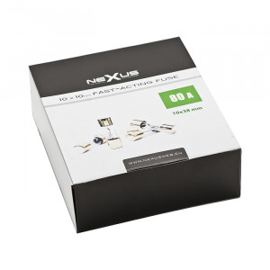 Sigurante auto, placate cu aur hi-fi • 10 x 37 mm80 A - Img 2