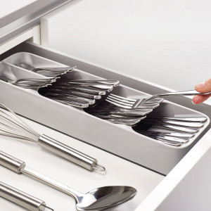 Suport tacamuri - 5 compartimente - plastic - 40 x 11 x 5,5 cm - Img 1