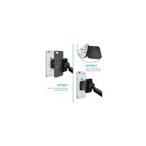 SUPORT TELEFON AUTO MAGNETIC CU FIXARE PE BORD/PARBRIZ CU VENTUZA - Img 12
