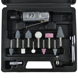 TRUSA DE 16 PIESE CU POLIZOR DREPT PNEUMATIC JBM - Img 4