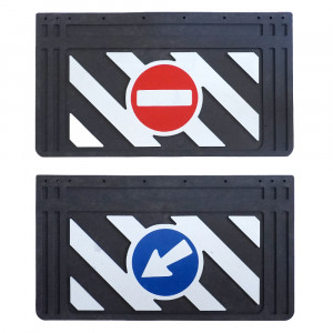APARATORI NOROI CAMION 3D 36X64 CM SET 2 BUC - Img 1