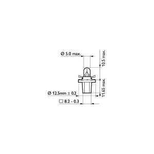 BAX 8.5D/2 GREY PHILIPS (SET 10 BUC) - Img 6