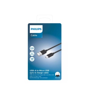 CABLU DATE INCARCARE 2 M USB-A LA MICRO USB - Img 3