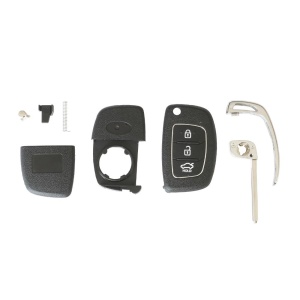CARCASA CHEIE CONTACT PENTRU HYUNDAI I20 / I30, 3 BUTOANE, CU CHEIE - Img 6