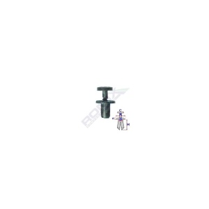 CLIPS FIXARE PENTRU CITROEN/DACIA/RENAULT 5.7X9MM - NEGRU SET 10 BUC - Img 4