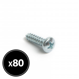 HANDY - Şurub pentrtu PAL - cap semirotund - 4,2 x 16 mm, 80 buc. / pachet - Img 1