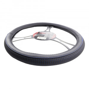 Husă volan auto - negru / albastru PRO - CARGUARD - Img 4