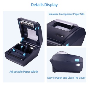 Imprimanta termica portabila awb-uri 110 mm, usb, lan, wifi, windows/android/ios, viteza 160mm/s - Img 31
