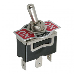 Intrerupatoare cu brat 1 circuit 10A-250V ON-OFF-ON - Img 1