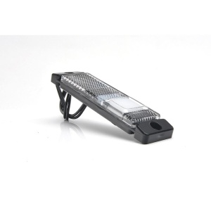 LAMPA GABARIT LED 1237 W45NS, 12V-24V, POZITIE ALB WAS - Img 13