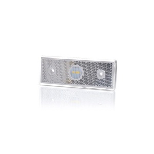 LAMPA GABARIT LED 1414 W201, 12V-24V, POZITIE ALB WAS - Img 7