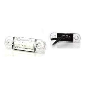 LAMPA GABARIT LED 713 W97.2, 12V-24V, POZITIE ALB WAS - Img 21