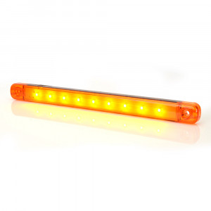 LAMPA GABARIT LED 717 W97.4, 12V-24V, POZITIE PORTOCALIU WAS - Img 2