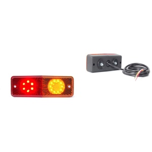 LAMPA MULTIFUNCTIONALA SPATE LED 487 WO72UD, 12V-24V, SEMNALIZARE / STOP / POZITIE WAS - Img 18