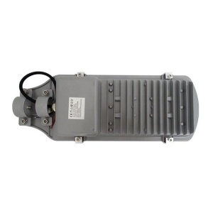 Lampa stradala solara 100w, 206 led-uri, 2 trepte iluminare, telecomanda, aluminiu - Img 11