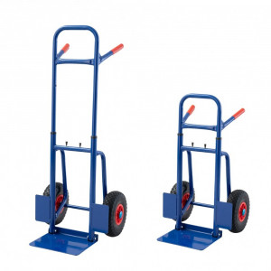Liza pentru transport, sarcina maxima 80 kg, inaltime ajustabila, 79-114 cm, cadru otel - Img 2