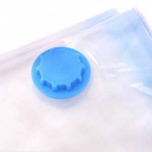 Sac pentru vidat transparent, reutilizabil, 80 x 110 cm, inchidere glisor - Img 4