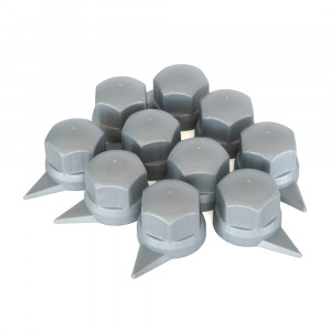 SET 10 BUCATI CAPAC PLASTIC PENTRU PREZON ROATA CU INDICATOR 33' GRI 41 MM - Img 4