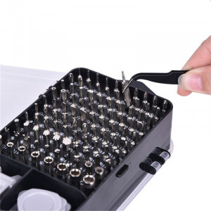 Set 115 scule de precizie, chei torx, capete interschimbabile, cutie stocare - Img 11