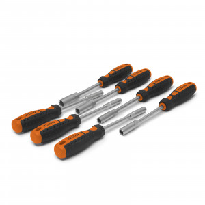 Set chei tubulare 7 piese, cu maner tip surubelnita - Img 1