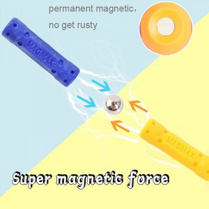 Set constructie magnetic 3d, 230 piese, joc educativ creativ, varsta 6+, procart - Img 22