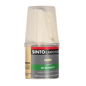 SET DE REPARATII CU RASINA MASTER 0.25KG + 0.25 M SINTO - Img 2