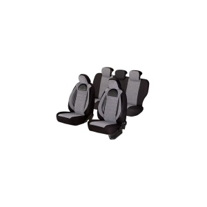 SET HUSE SCAUN RACING GRI - NEGRU - Img 7