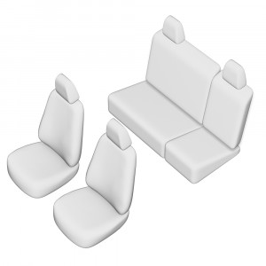 SET HUSE SCAUN SKODA FABIA 2008-2014 (BANCHETA FRACTIONATA) - Img 6