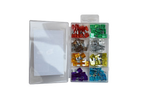 SET SIGURANTE FUZIBILE MINI SET 100 BUC - Img 2