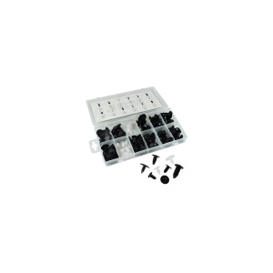 TRUSA DE CLIPS DE PLASTIC - UNIVERSAL 128 PCS - Img 8