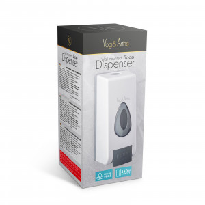 Vog und Arths - Dozator manual de săpun lichid - 350 ml, de perete -alb - Img 5