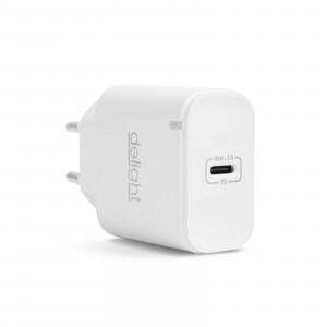 Adaptor - Type-C - încărcător rapid, PD20W - alb - Img 3