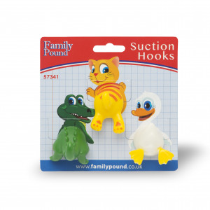 Agatatoare pe perete cu ventuza – figurine animale - Img 3
