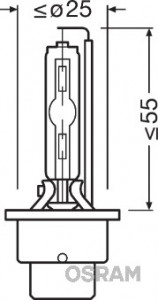 BEC XENON 85V D2S 4100 K XENARC ORIGINAL OSRAM - Img 3