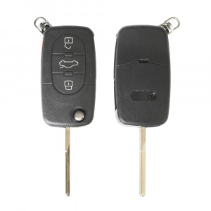 CARCASA CHEIE CONTACT PENTRU AUDI A3 / A6 / A8, 3+1 BUTOANE, CU CHEIE - Img 4