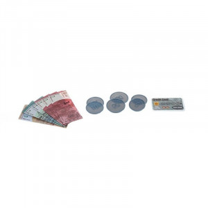 Casa de marcat jucarie, 32x16x15 cm, microfon, scaner, recunoastere voce, calculator, cos produse - Img 7