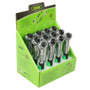 CLICHET 72 DINTI CU CAP ROTATIV SI MANER METALIC- 1/4` - Img 5