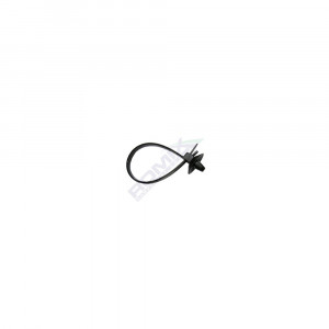CLIPS TIP COLIER VW - NEGRU SET 10 BUC - Img 2