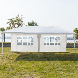 Cort gradina 3x6 m, cadru din otel, pavilion impermeabil, ferestre laterale - Img 10