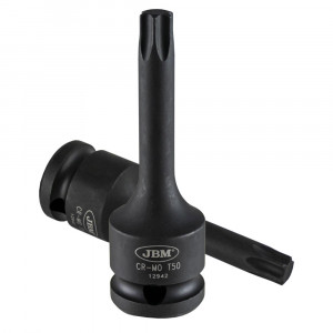 DIN TRUSA 52340 - SET 8 IMBUSURI DE IMPACT TORX LUNGI DE 1/2` -DEFECT T40 JBM